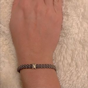 Lagos Diamond Single x Caviar bracelet